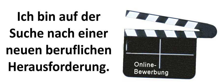 XXL Bild Onlinebewerbung - Werbebanner