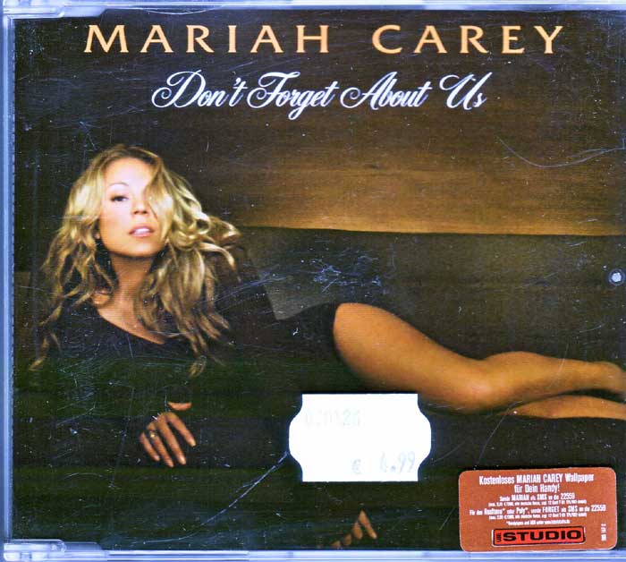 Mariah Carey - Don'T Forget About Us auf CD