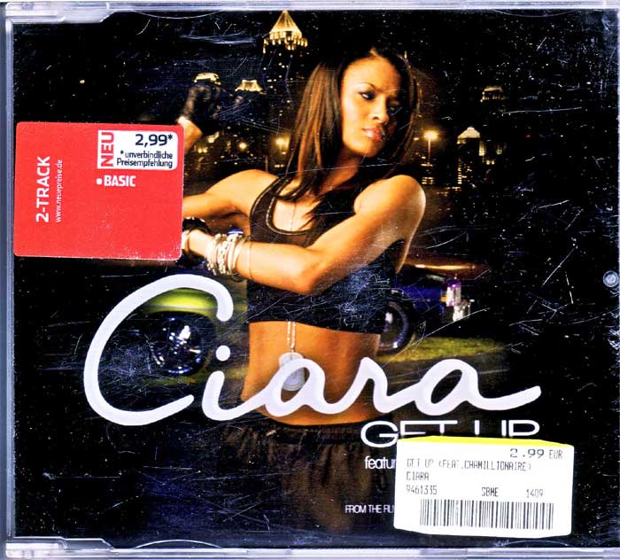 Chartbreaker Ciara - Get Up auf Musik-Maxi-CD