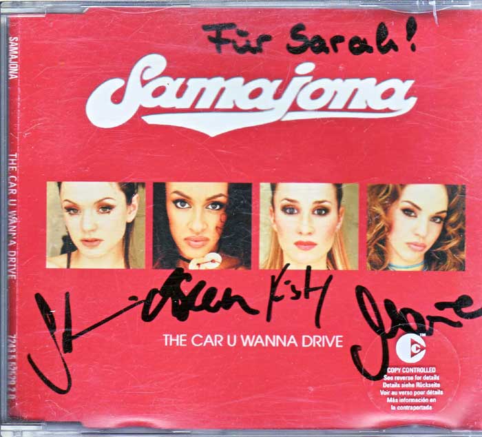 Samajona - The Car U Wanna Drive auf Musik-Maxi-CD