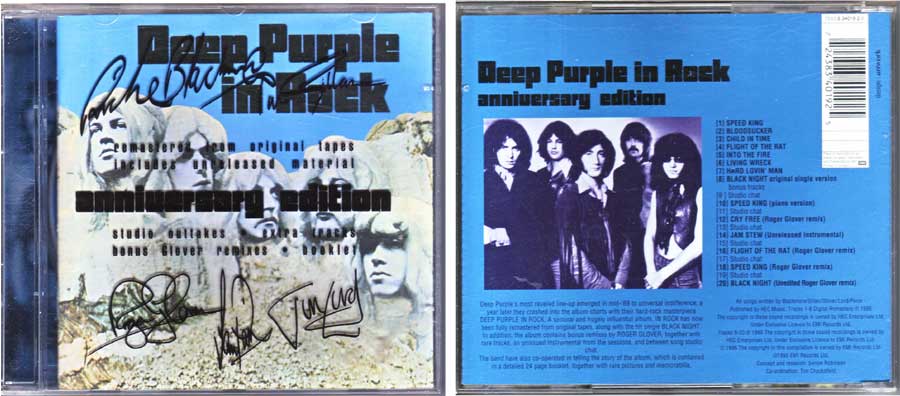Deep Purple in Rock auf CD