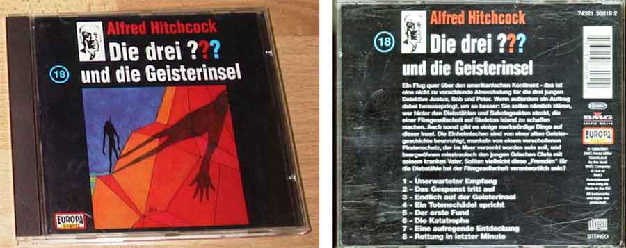 drei fragezeichen geisterinsel CD Cover