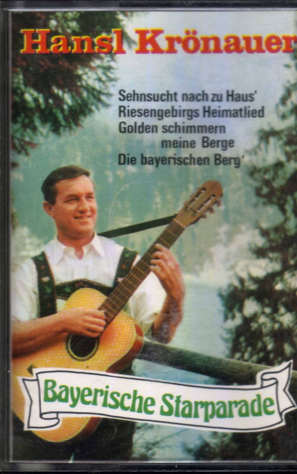 Musikkassette mit Bayerischer Starparade