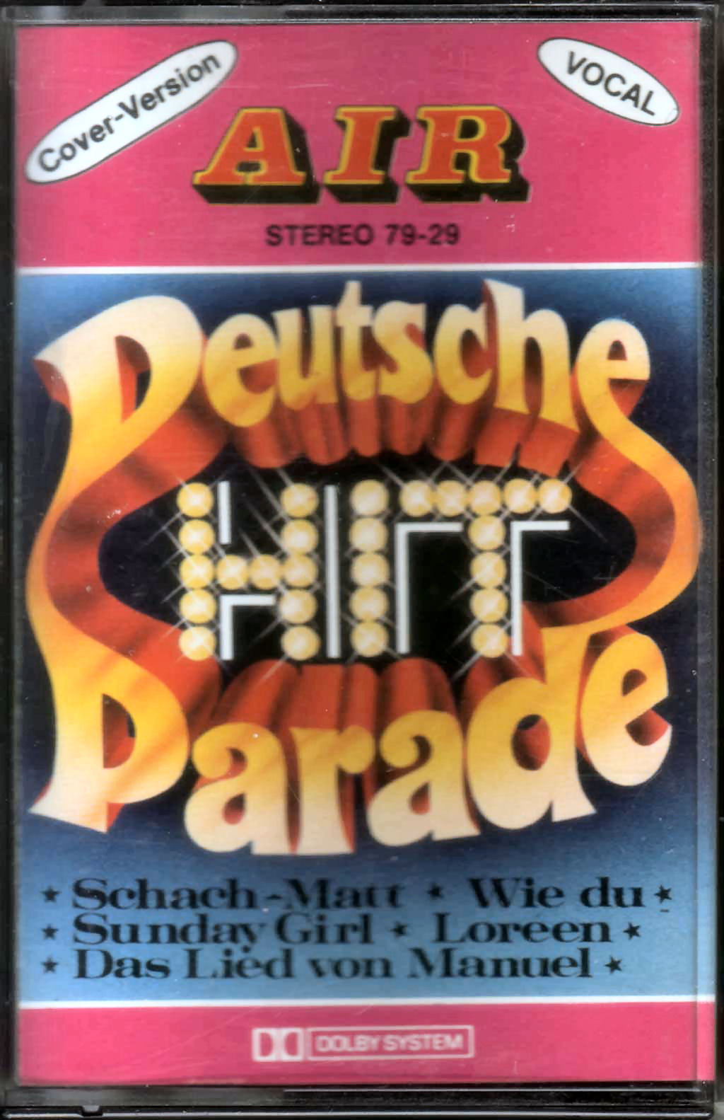 Deutsche Hit Parade auf Musik Kassette