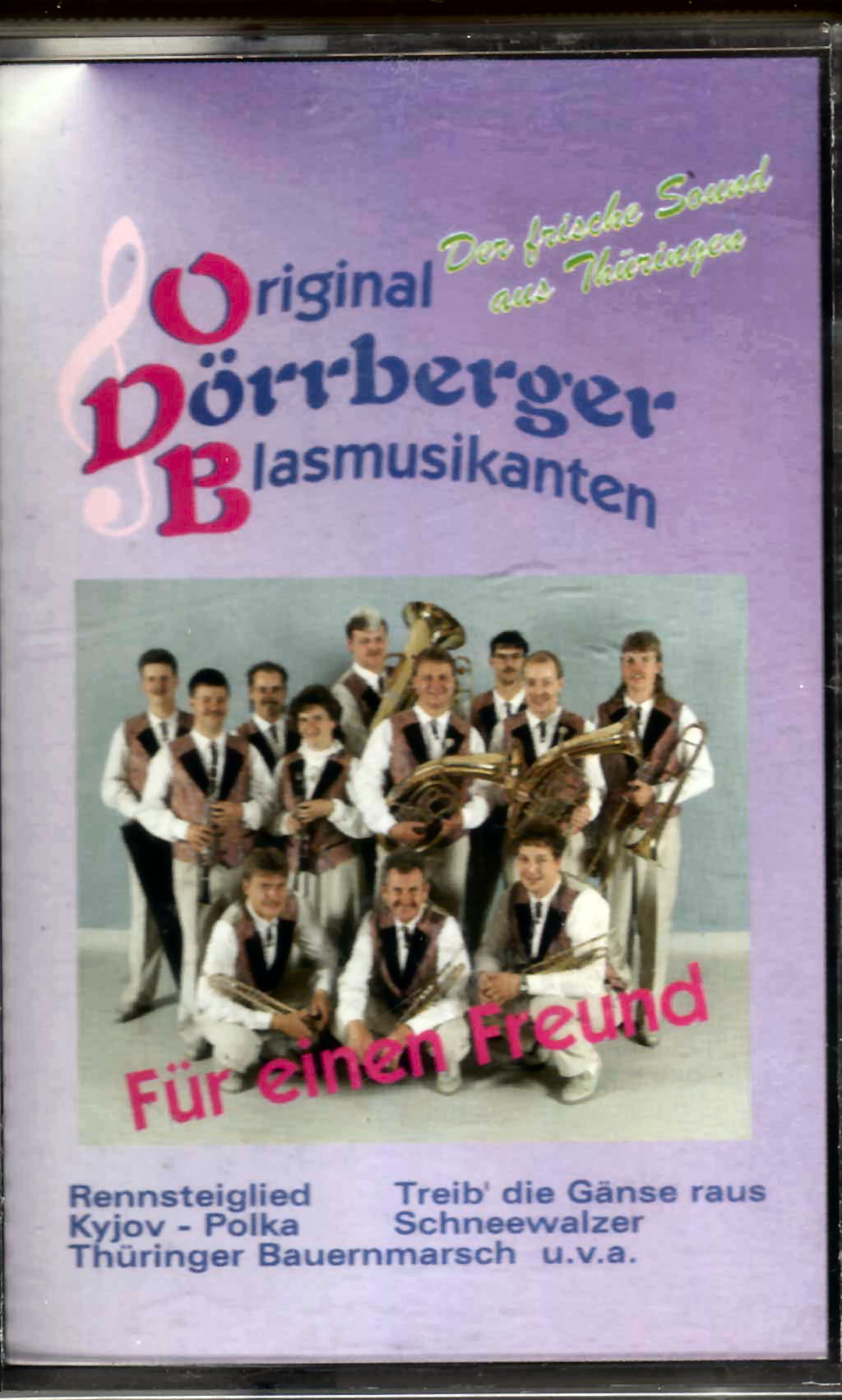 Sound aus Thüringen die Dörrberger Blasmusikanten
