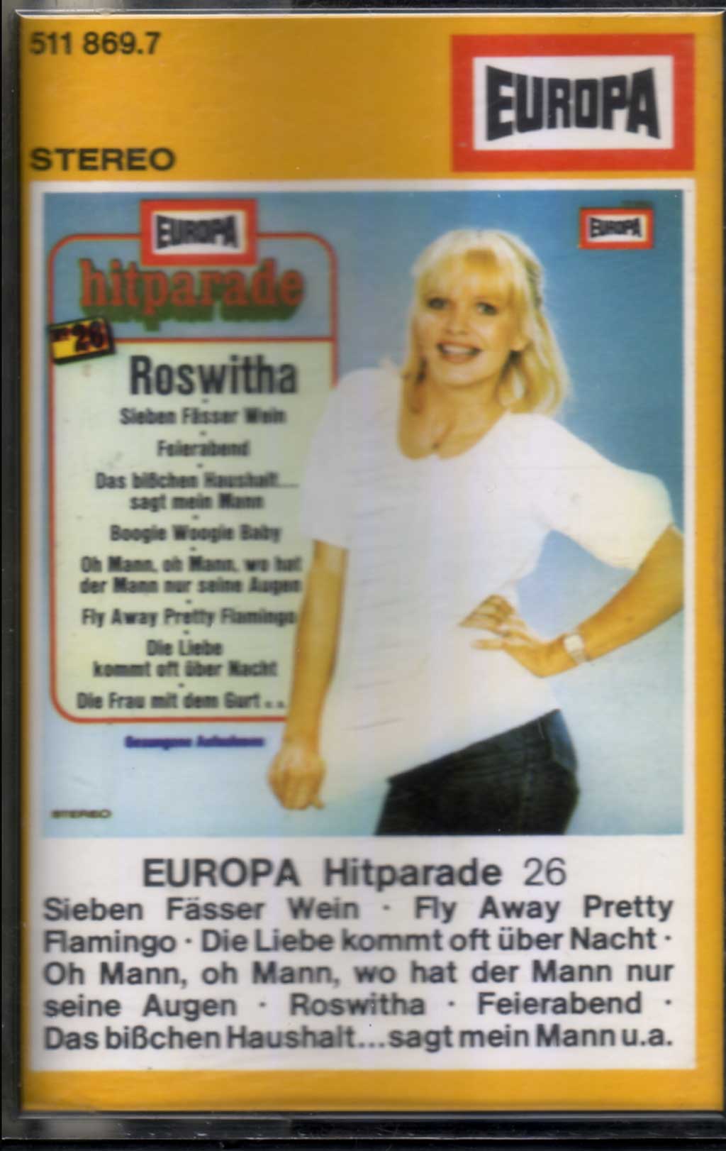 Cassette 26 Europa Hitparade