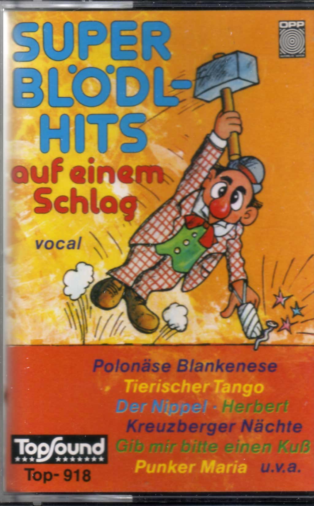 Musikkassette mit Blödel-Hits