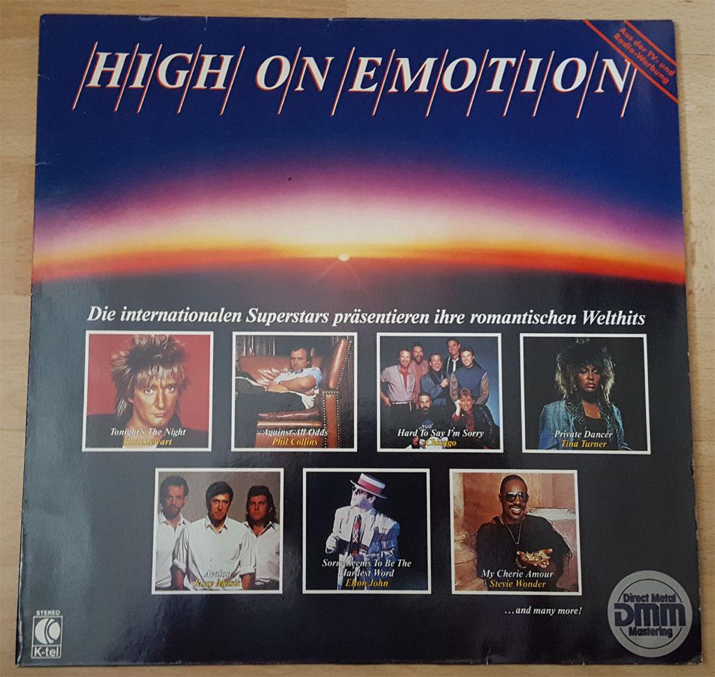 LP Vinyl High on Emotion