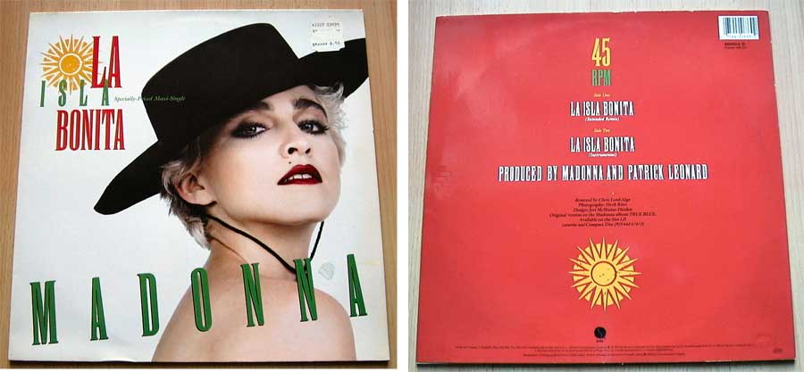 Madonna - La Isla Bonita - Schallplattenliebhaber