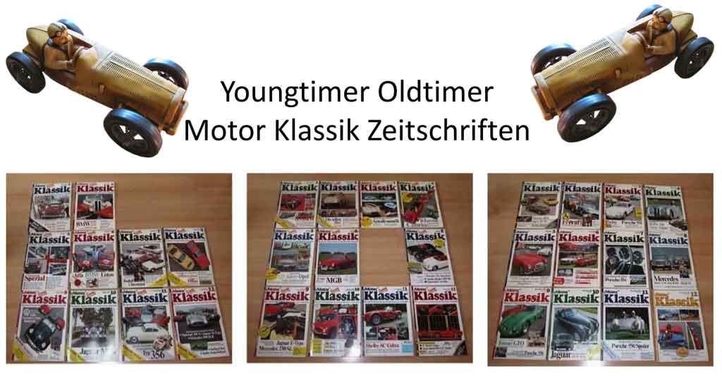Youngtimer Oldtimer Zeitschriften - Banner