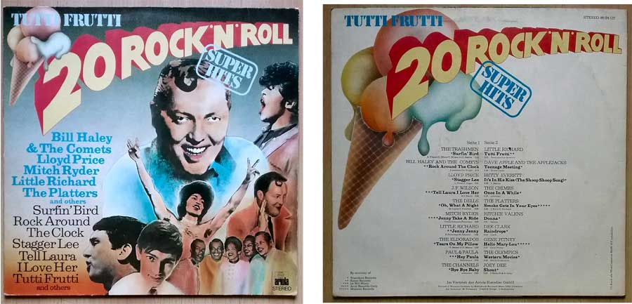 Schallplatte Tutti Frutti Rock & Roll - Schatzsucher